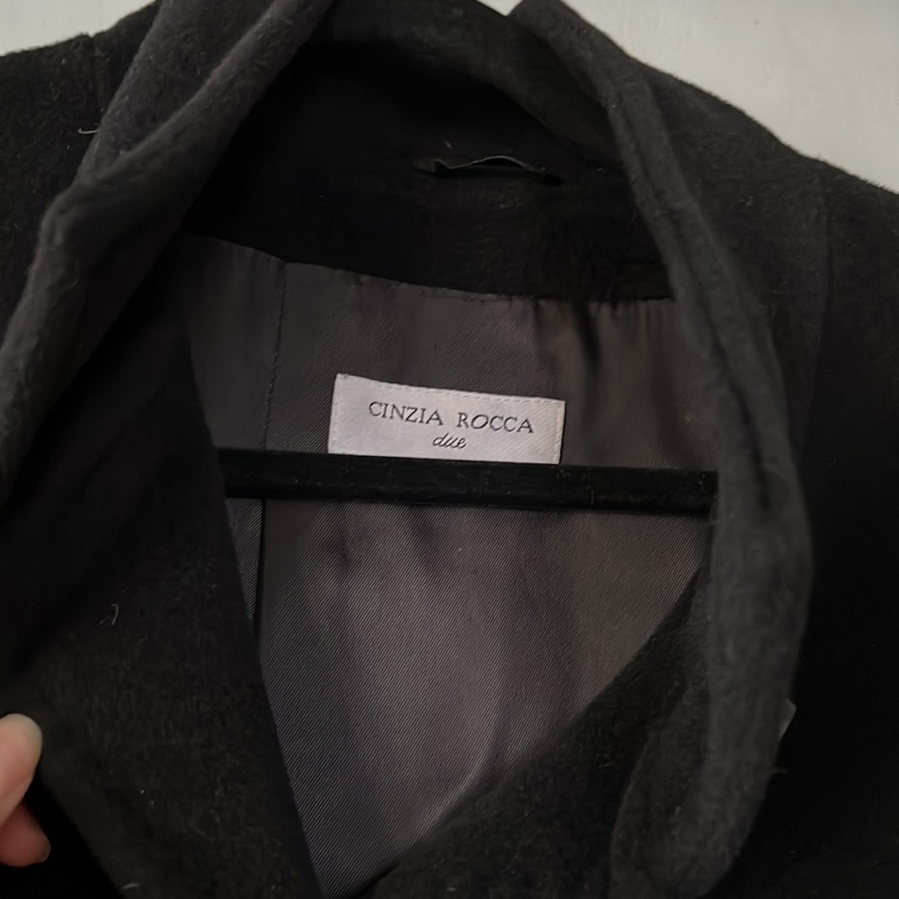 Cinzia Rocca due Black Coat - Picture 2 of 4